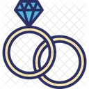 Diamantringe  Symbol