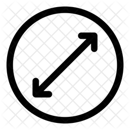 Diameter  Icon