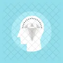 Diamond Shine Thinking Icon