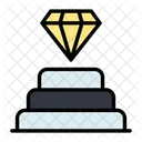 Diamond Success Achievement Icon