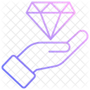 Diamond Jewelry Gem Icon