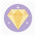 Clean Code Premium Diamond Icon
