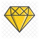 Diamond Jewel Stone Icon