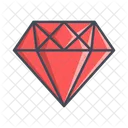 Diamond Jewel Crystal Icon