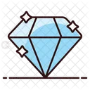 Diamond Crystal Carbon Alloy Icon