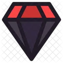 Diamond Brilliant Crystal Icon