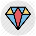 Stone Diamond Jewelry Icon