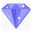 Diamond Crystal Carbon Alloy Icon
