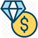 Diamond Money Economy Icon