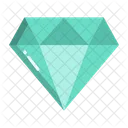 Diamond Gemstone Crystal Icon