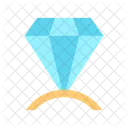 Diamond Diamond Ring Ring Icon
