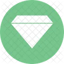 Diamond Gem Graphite Stone Icon