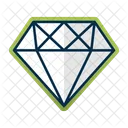 Diamond Business Card Icon