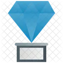 Diamond Trophy Crystal Icon