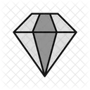 Diamond Jewelery Stone Icon