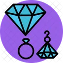 Diamond Collector Jewelry Icon