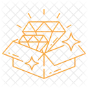 Diamond Package Gift Icon