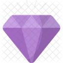 Diamond Gemstone Jewelry Icon