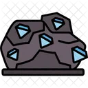 Diamond Blue Brilliant Icon