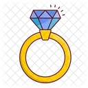 Diamond Ring Jewelry Icon