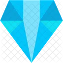Diamond Paper Craft Icon