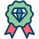 Diamond Badge Badge Quality Icon