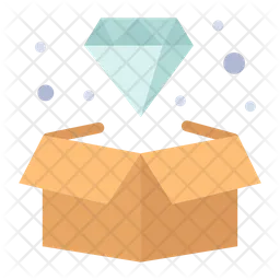 Diamond Box  Icon