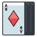 Diamonds Cards Gambling Icon
