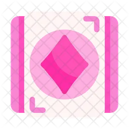 Diamond cards  Icon