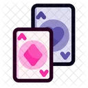 Diamond Heart Poker Cars Icon