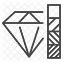 Diamond color scale  Icon