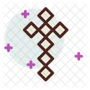 Diamond Cross  Icon