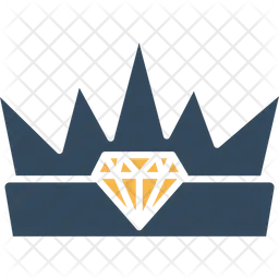 Diamond crown  Icon