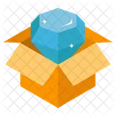 Diamond Delivery Shipping Icon