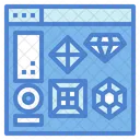 Diamond Game  Icon