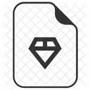 Diamond Gems Sketch Icon
