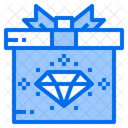 Diamond Gift  Icon