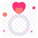 Diamond Gift Ring Wedding Ring Icon