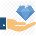 Diamond hand  Icon