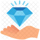 Diamond Hand Diamond Hand Icon