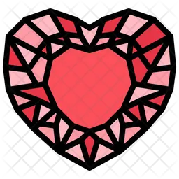 Diamond Heart  Icon