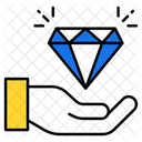 Diamond Jewelry Gem Icon