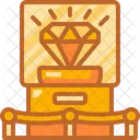 Diamond Display Exhibition Icon