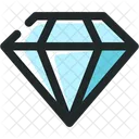 Diamond Colored Icon Icon