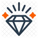 Diamond Gemstone Treasure Icon
