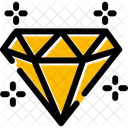 Diamond Gemstone Precious Icon