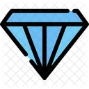 Diamond Gemstone Precious Sparkle Jewelry Carat Engagement Brilliance Gem Icon