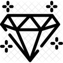 Diamond Gemstone Precious Icon