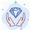 Diamond Gem Jewelry Icon