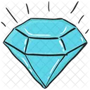 Diamond Crystal Carbon Alloy Icon